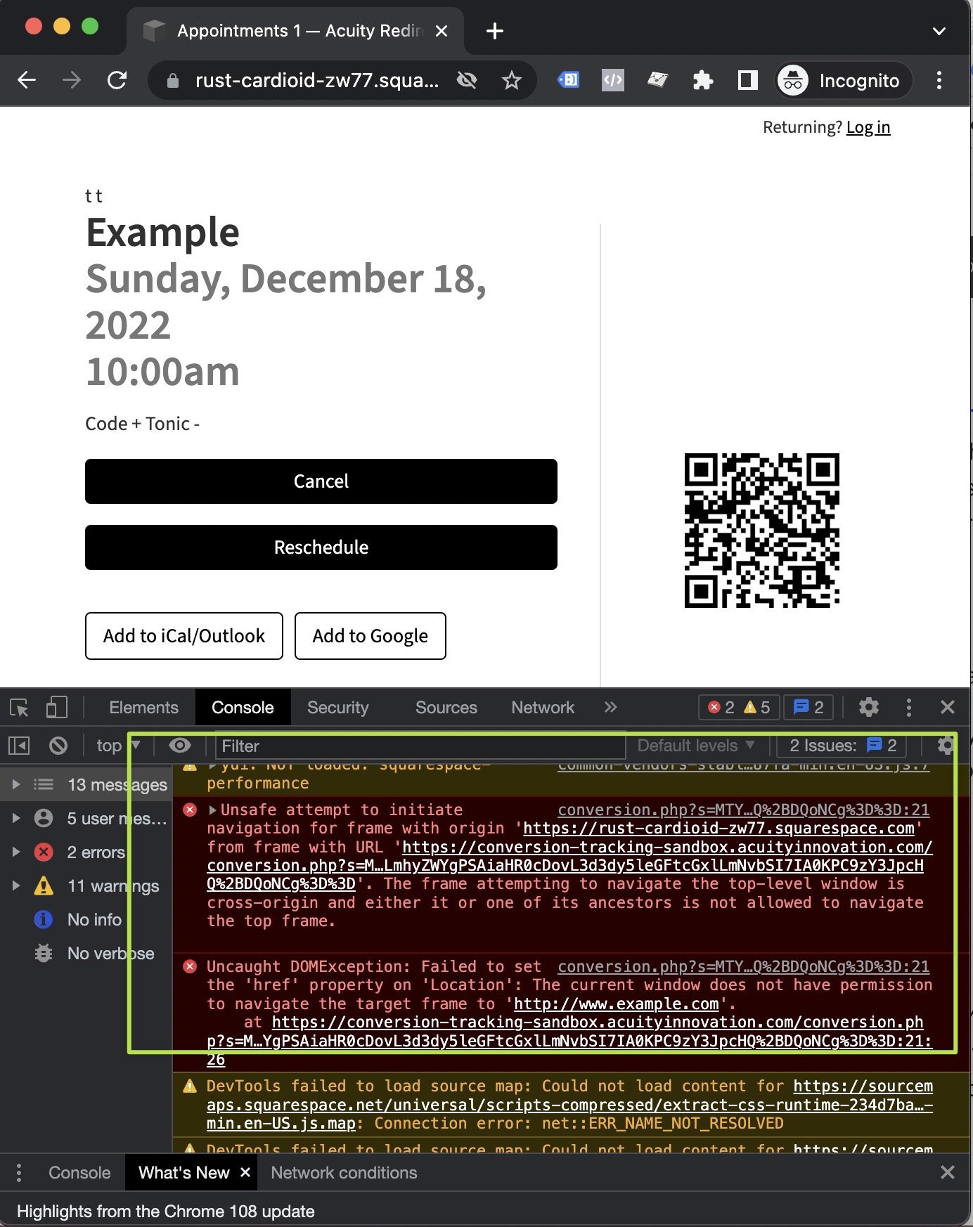Acuity Scheduling Redirect After Booking (2023)