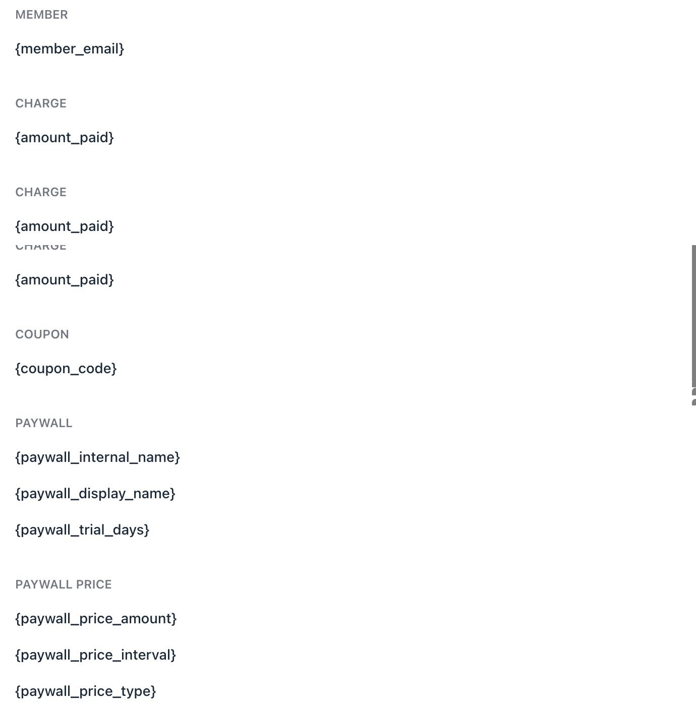 circle.so conversion tracking javascript variables