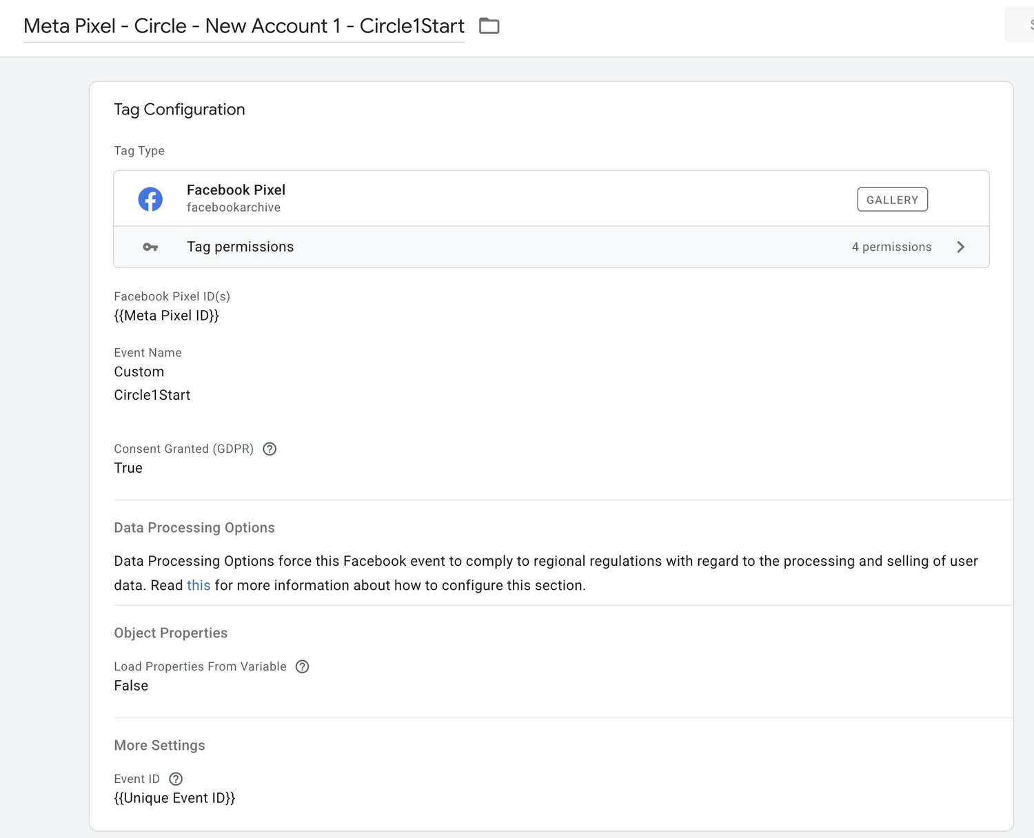 GTM preview / tags for Circle.so conversions