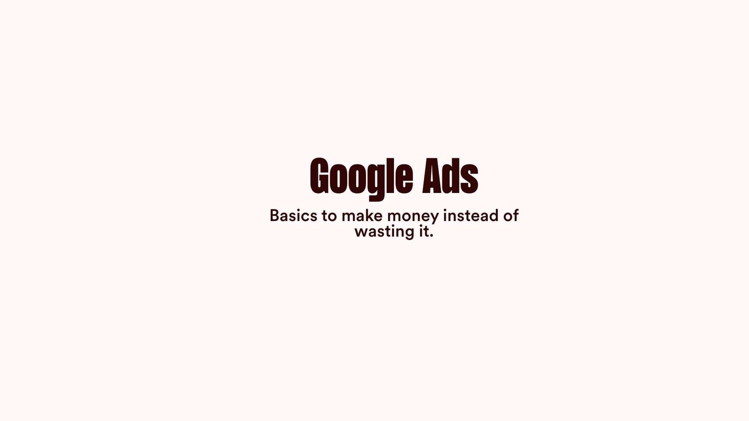 Google Ads for Psychotherapists