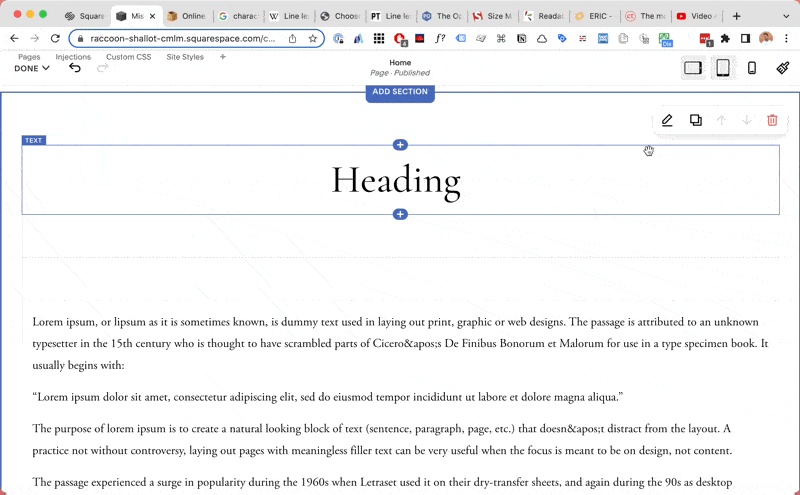 Top #1 most common Squarespace design mistake