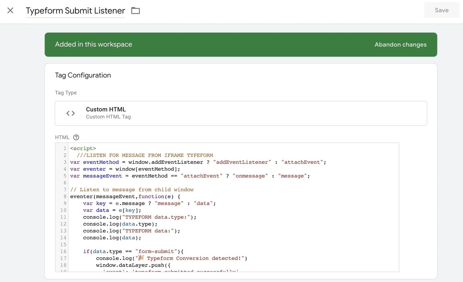 Typeform Google Ads Conversion Tracking Guide (2025)